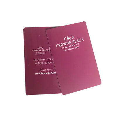 Carte MI C ultra-léger Chip Hotel Key Card d'à haute fréquence RFID d'OIN 14443a