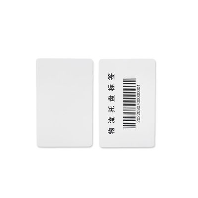 La palette RFID de logistique étiquettent la personnalisation personnalisée par 80*25mm de carte