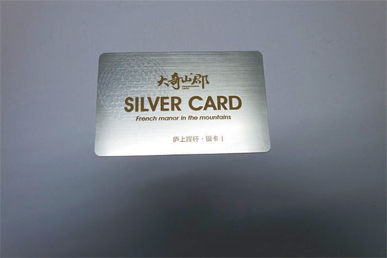 hologramme futé argenté de carte de 85.5*54mm IC dessinant le matériel de PVC