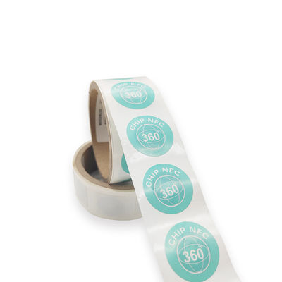 NFC du tirage en couleurs RFID étiquette le matériel de l'ANIMAL FAMILIER de label d'étiquette de NFC/PVC
