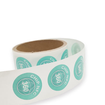 NFC du tirage en couleurs RFID étiquette le matériel de l'ANIMAL FAMILIER de label d'étiquette de NFC/PVC