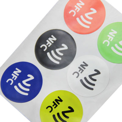 NFC de 213/215/216 RFID étiquette sur des étiquettes de NFC en métal pour le mobile