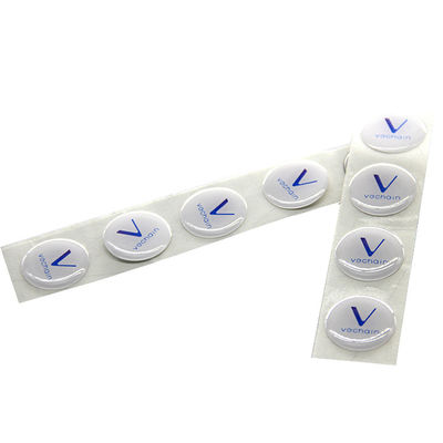 L'étiquette époxyde 13.56MHz de Rfid d'impression de résine faite sur commande de PVC imperméabilisent
