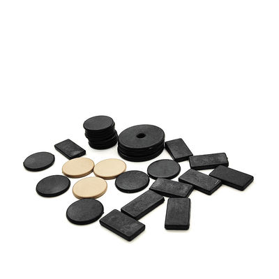 Diamètre réutilisable de l'étiquette 25.5mm de blanchisserie de fréquence ultra-haute d'étiquette de blanchisserie de PPS RFID avec le trou 2