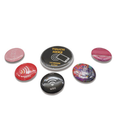 Substrat RFID d'ANIMAL FAMILIER sur étiquettes époxydes de NFC en métal de l'étiquette 30mm en métal d'anti