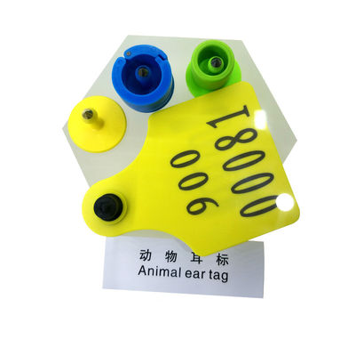 YRA01 RFID Smart étiquette l'animal électronique de l'oreille RFID étiquette pour l'élevage