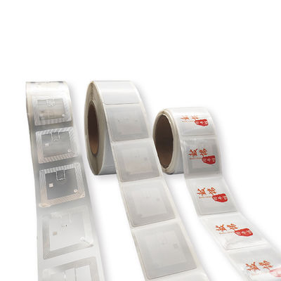 Le label blanc RFID d'autocollant de RFID étiquette pour la marqueterie d'OIN 15693 de livres de bibliothèque