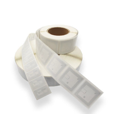 Le label blanc RFID d'autocollant de RFID étiquette pour la marqueterie d'OIN 15693 de livres de bibliothèque