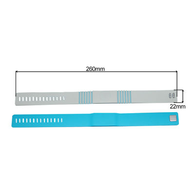 bracelet de silicium de l'étiquette RFID de bracelet de 125khz 13.56MHZ RFID pour le contrôle d'accès