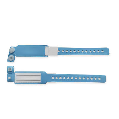 Étiquette médicale de bracelet de PVC RFID pour des patients présentant des désordres d'expression d'individu