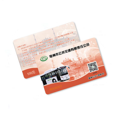 FM1208 le PVC matériel de carte de l'unité centrale de traitement Rfid Smart IC CHOIENT l'impression d'écran en soie