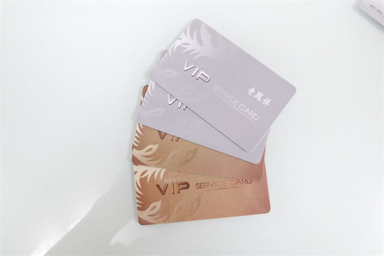 Cartes d'adhésion en plastique de portrait de carte d'adhésion de PVC de personnalisation