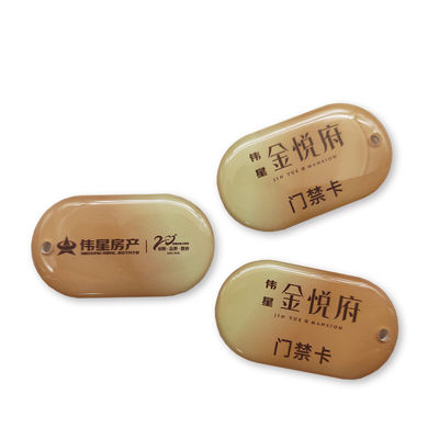 Carte époxyde de contrôle d'accès de résine de la carte T5577 de YURI RFID