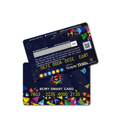 Distance de lecture de la carte 13.56MHz 1-10cm de NFC RFID de CR80 216