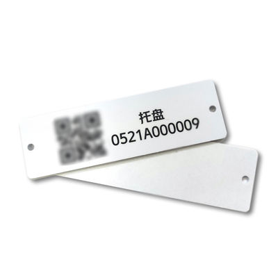 La palette de la boîte RFID de chiffre d'affaires étiquette la norme à haute fréquence de fréquence ultra-haute de 80*25mm