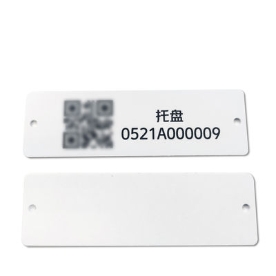La palette de la boîte RFID de chiffre d'affaires étiquette la norme à haute fréquence de fréquence ultra-haute de 80*25mm