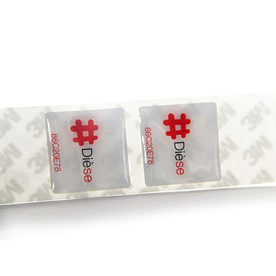 L'étiquette époxyde 13.56MHz de Rfid d'impression de résine faite sur commande de PVC imperméabilisent