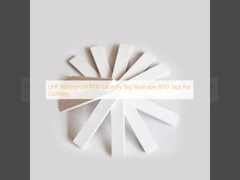 La fréquence ultra-haute imperméabilisent l'étiquette de blanchisserie de RFID LE RFID que lavable étiquette pour l'habillement