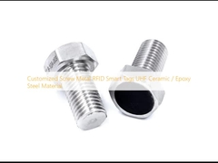 Le métal adapté aux besoins du client RFID Smart de vis étiquette matériel en acier en céramique/époxyde de fréquence ultra-haute