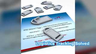 Étiquettes intelligentes RFID IP68 pour la logistique