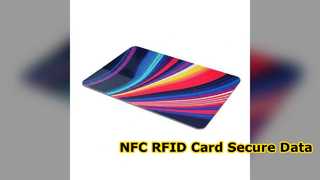 Carte NFC RFID 100 000 cycles, données sur 10 ans