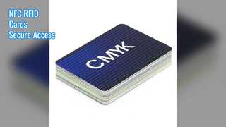 Cartes RFID CMJN NFC 13,56 MHz 216 puces