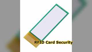 Suivi d'identification de carte PVC d'étiquette RFID HF